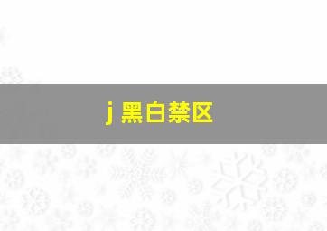 j 黑白禁区